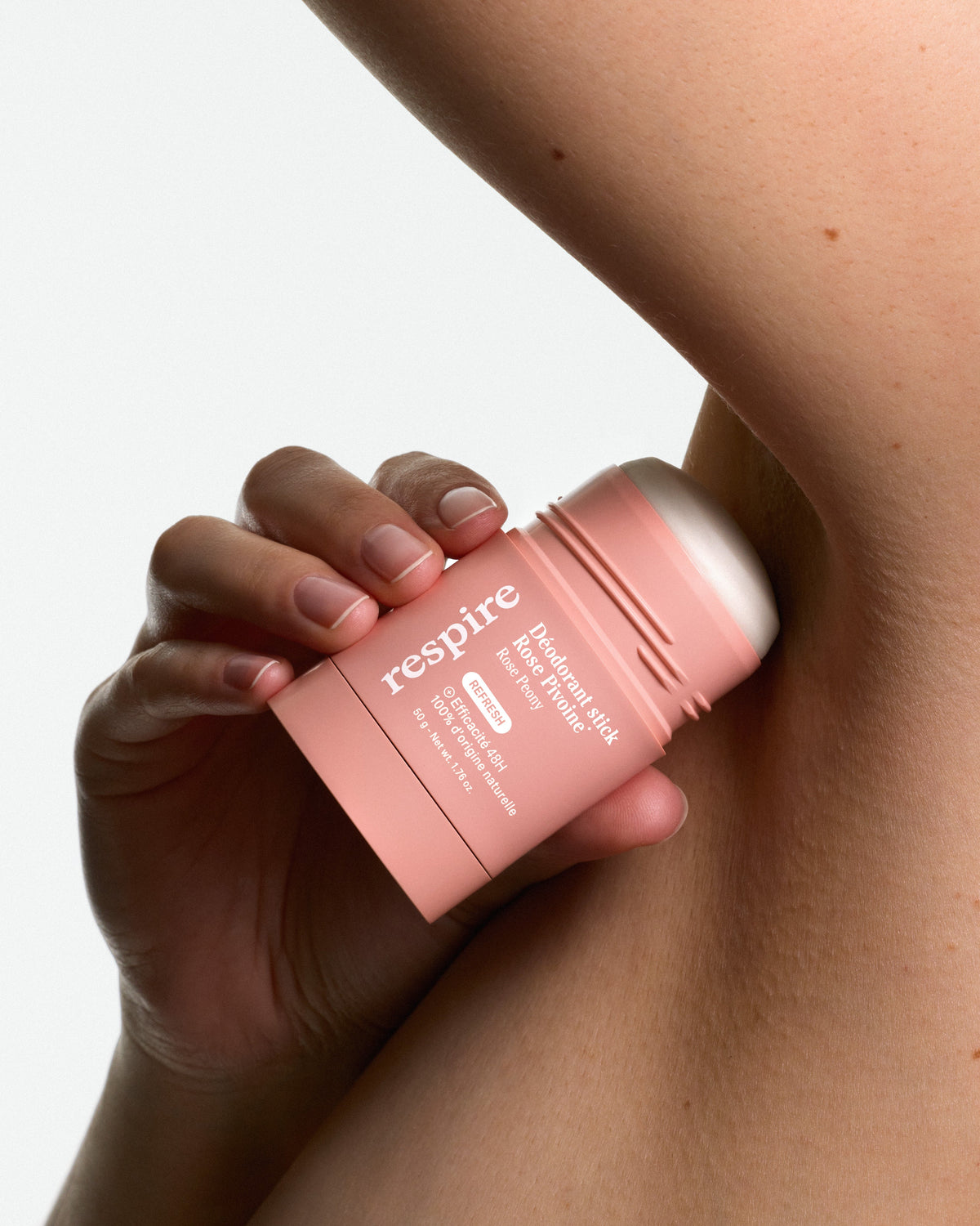 Natural Mineral Deodorant Stick 48h - Rose Peony